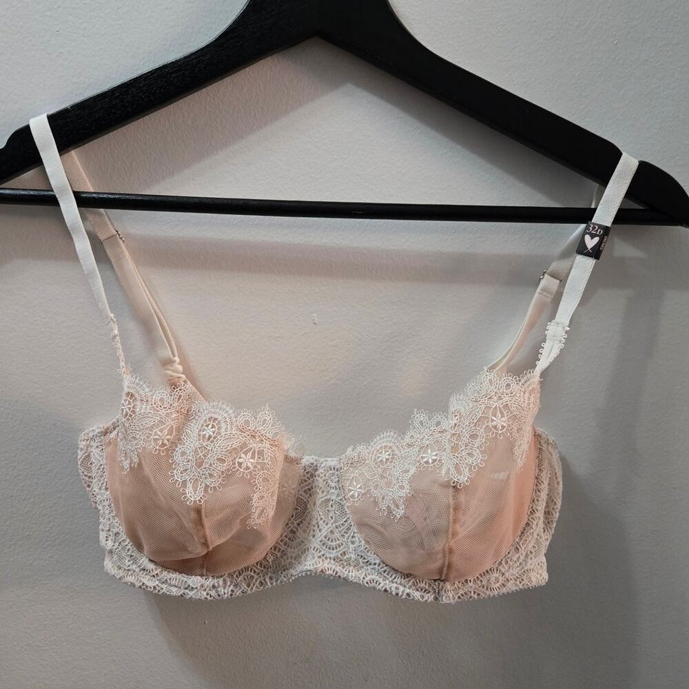 Victoria's Secret Dream Angels Wicked Unlined Uplift Bra sz 32D New